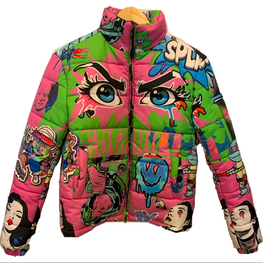 Sugarhill Pink Psycho Puffer